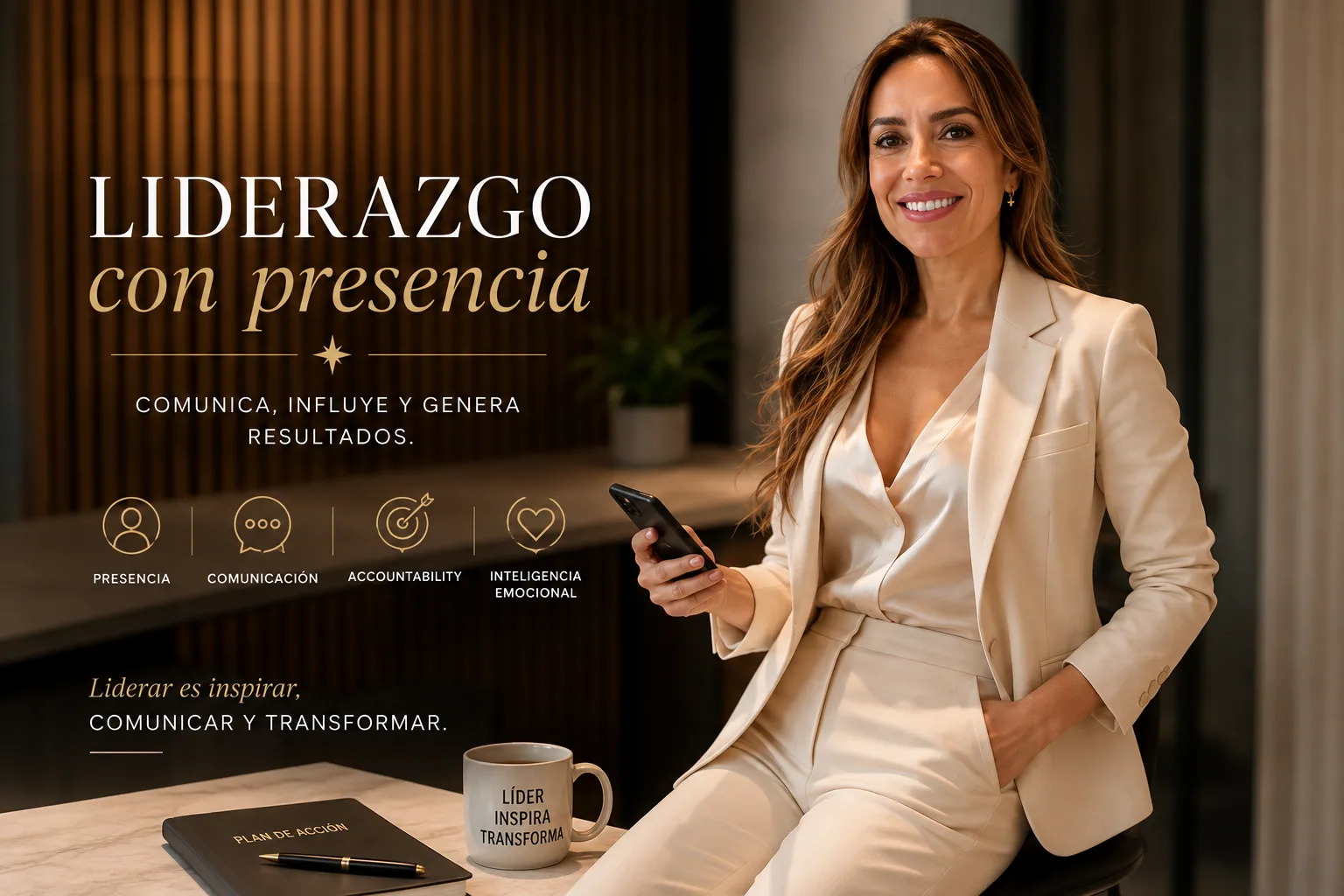 Liderazgo con Presencia: Comunica, Influye y Genera Resultados