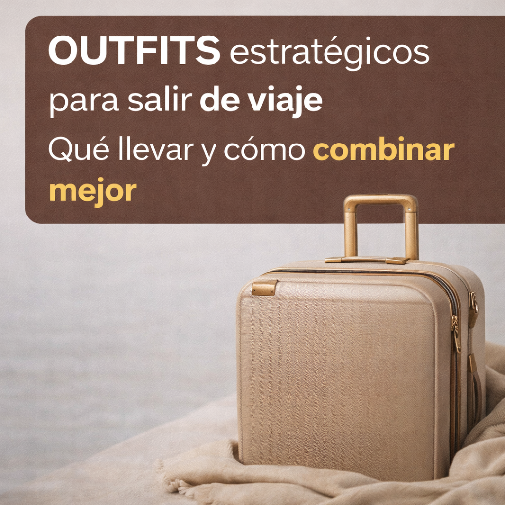 Outfits estratégicos para salir de viaje